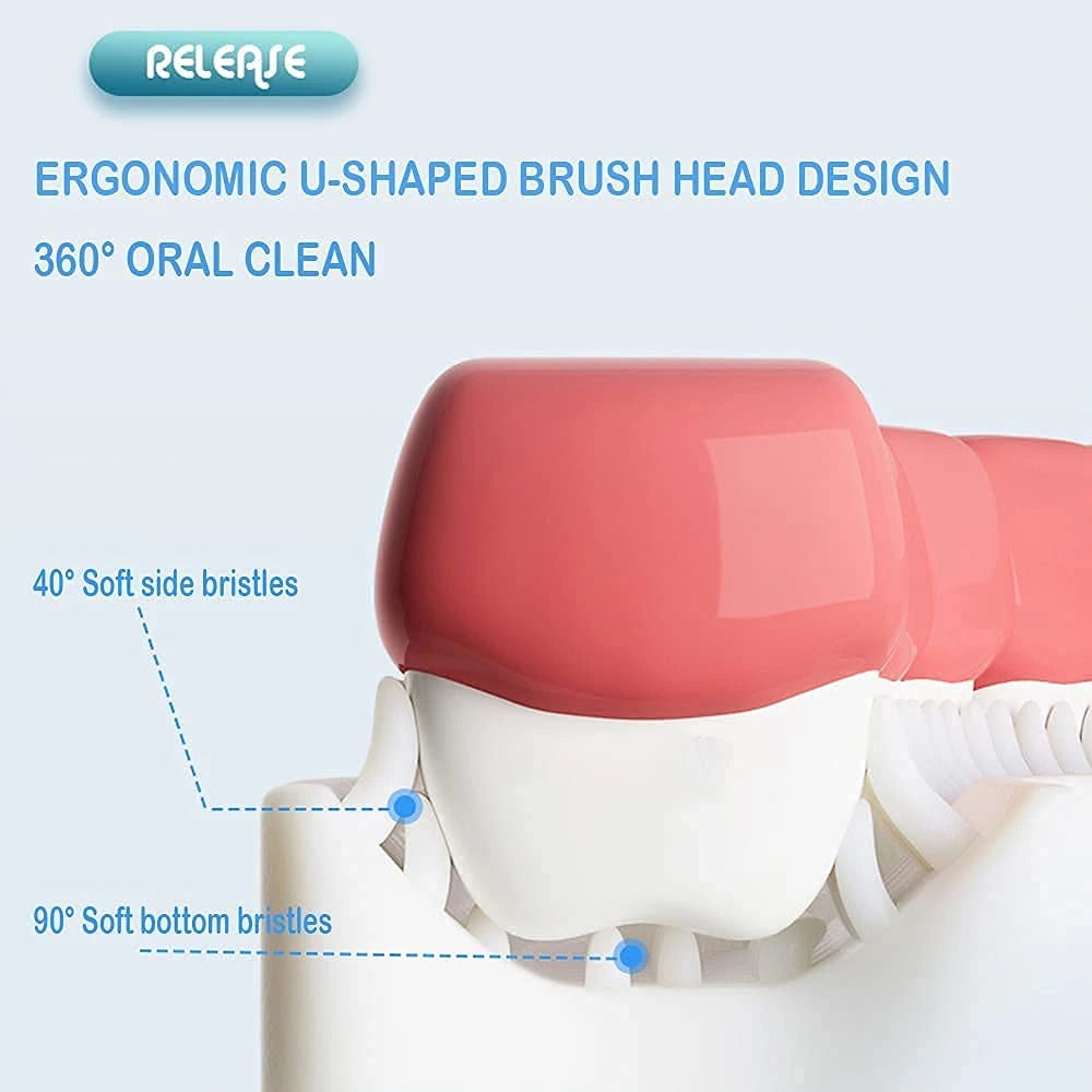 Star-shaped kids’ toothbrush