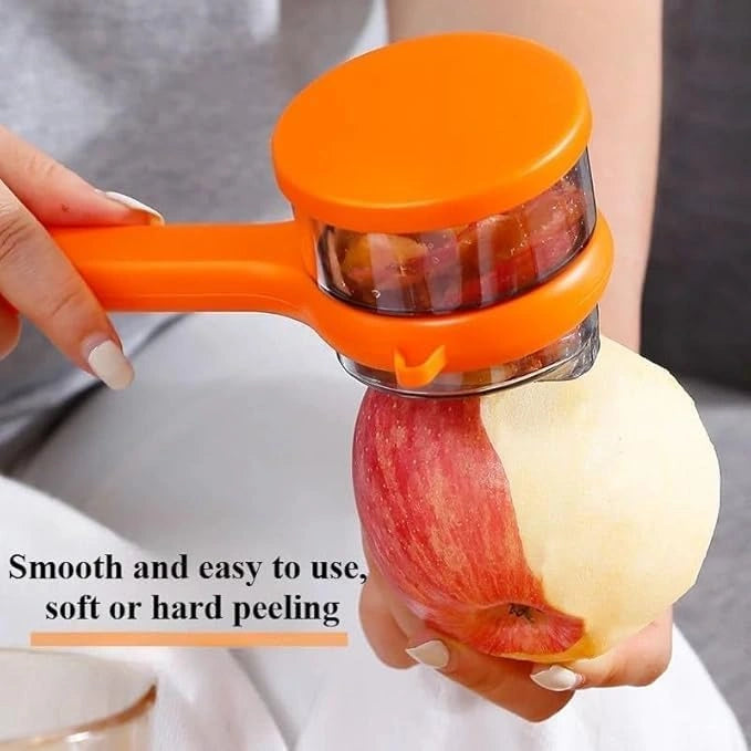 Peeler with storage box