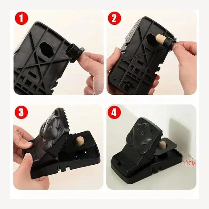 Reusable high-sensitivity mousetrap