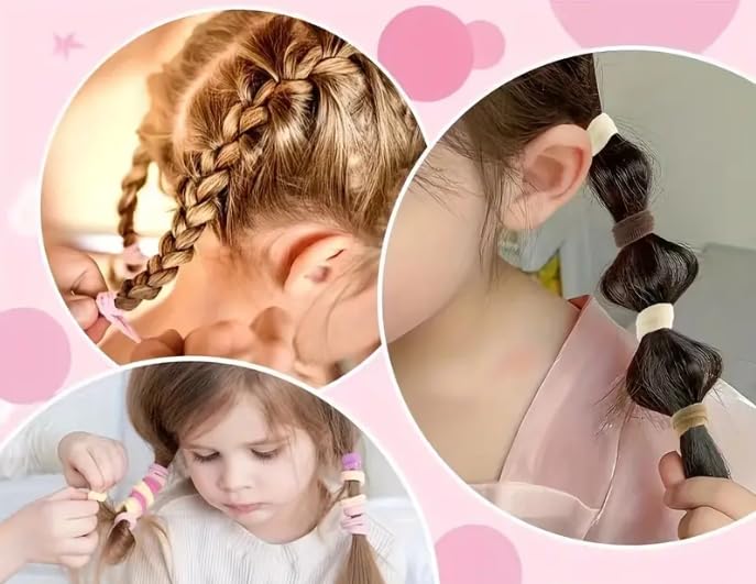Mini hair ties for kids