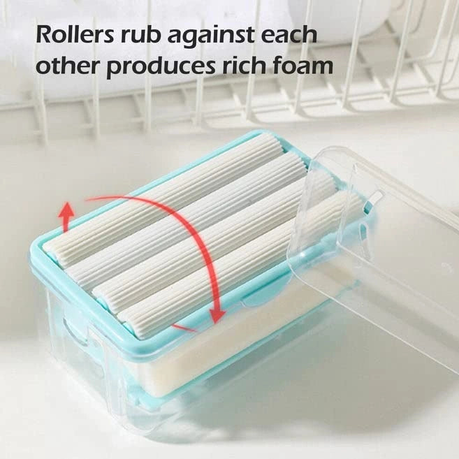 Soap dispenser tray with roller – pack of 1