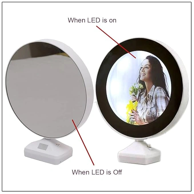 2-in-1 mirror photo frame