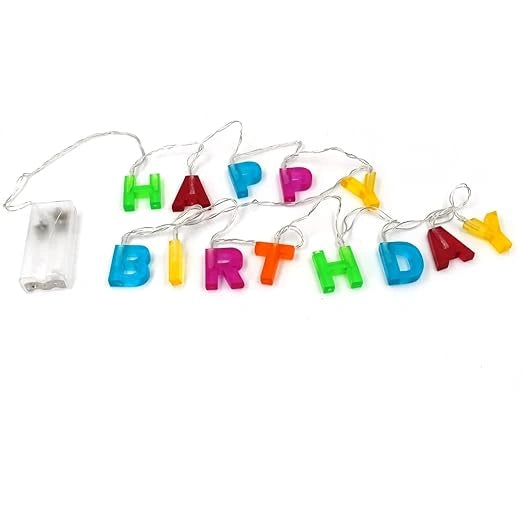 Happy birthday led letter lights