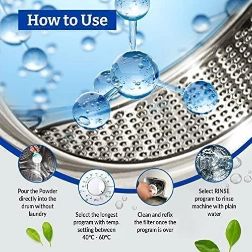 Washing machine cleaner – pack of 2