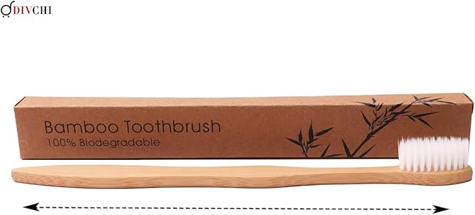 Eco-friendly bamboo toothbrush