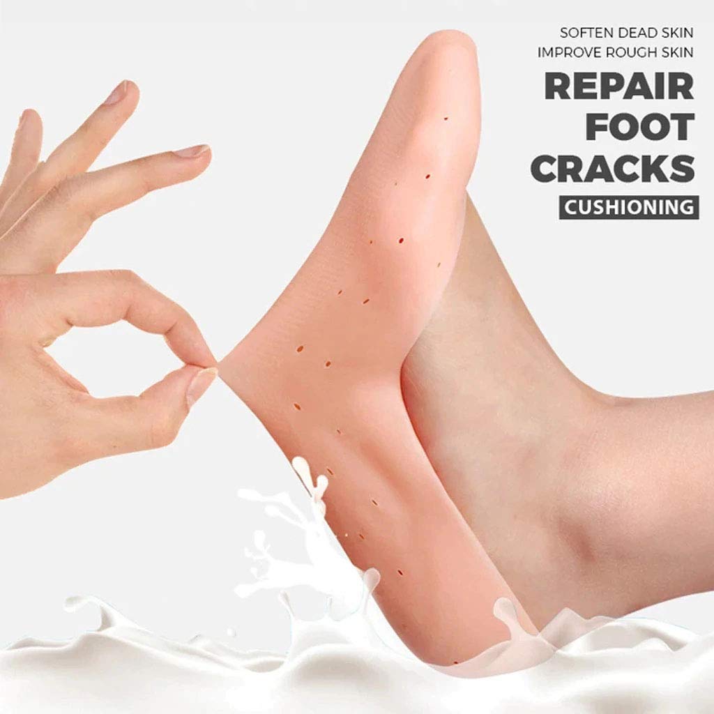 Cracked heel repair socks