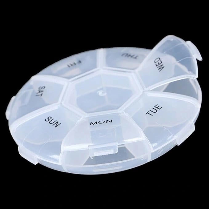 7-day portable pill organizer