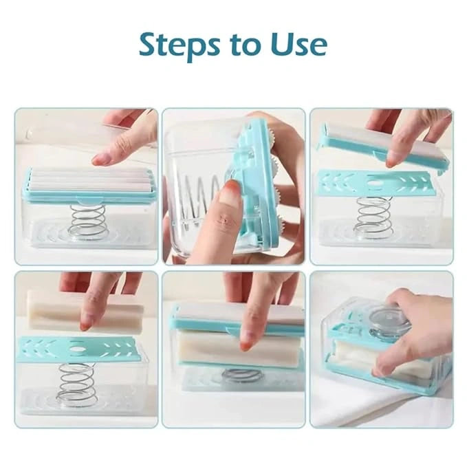 2-in-1 soap roller dispenser