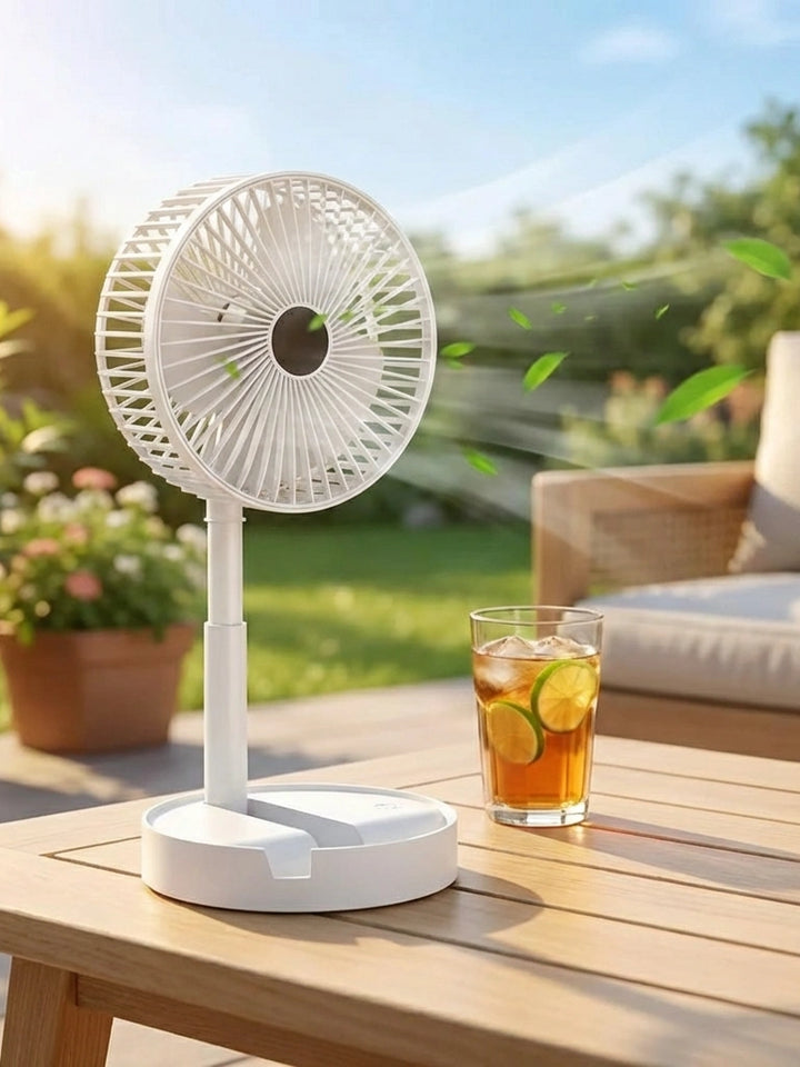 Powerful Rechargeable High Speed Table Desk Fan