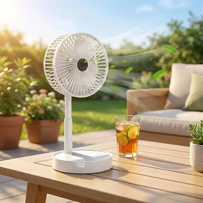 Powerful Rechargeable High Speed Table Desk Fan