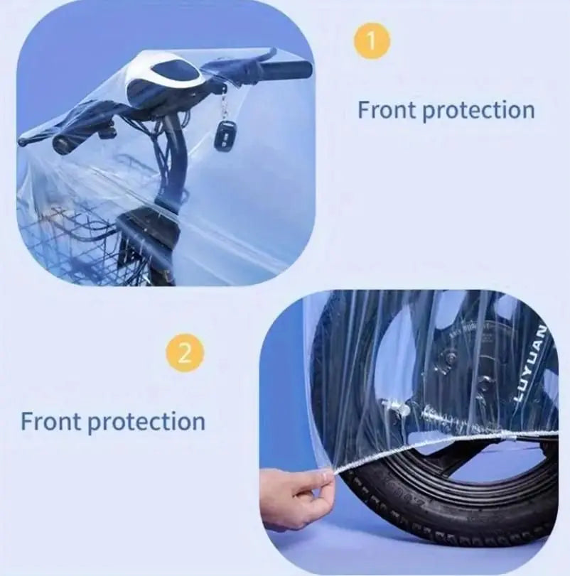 Waterproof bike cover – pe