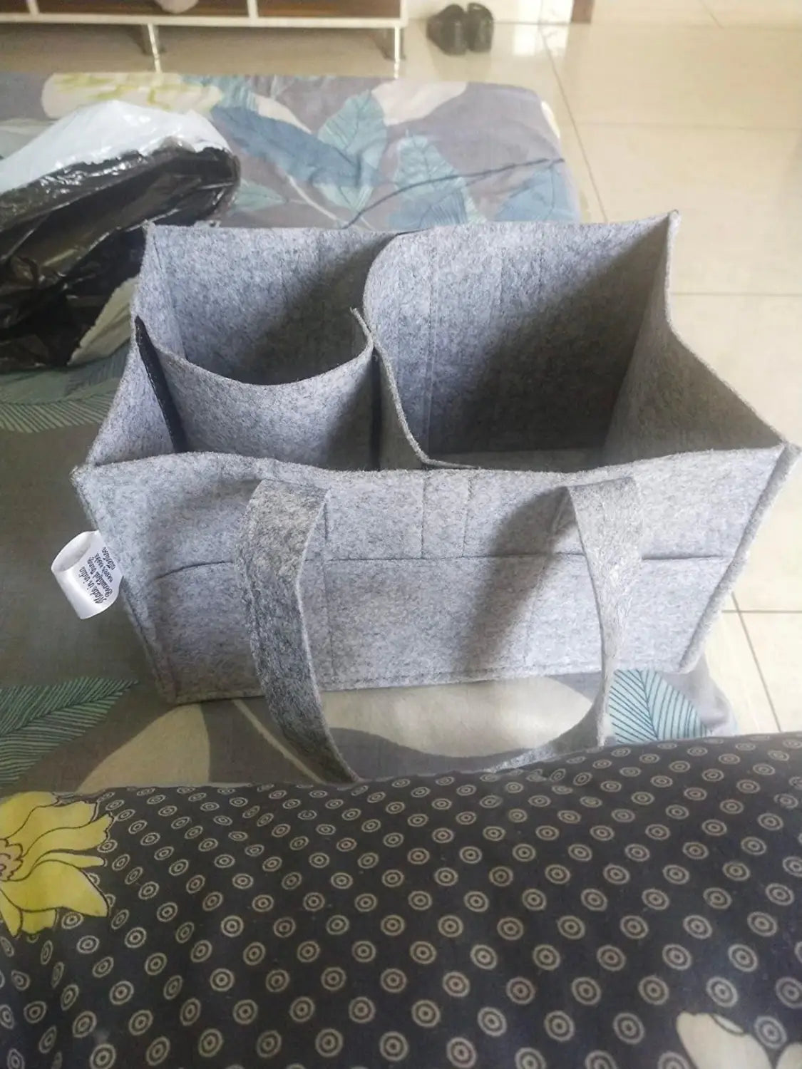 Nursery storage organizer-foldable and portable for travelling