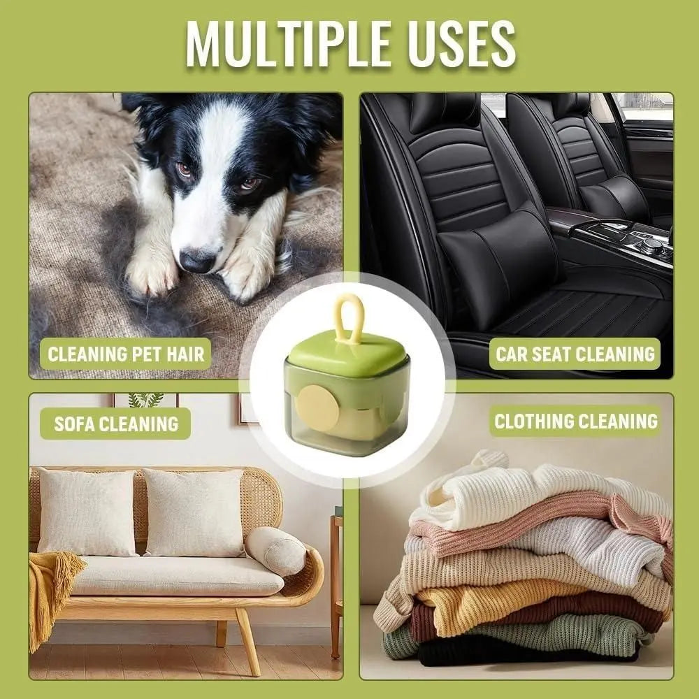 Manual mini lint roller