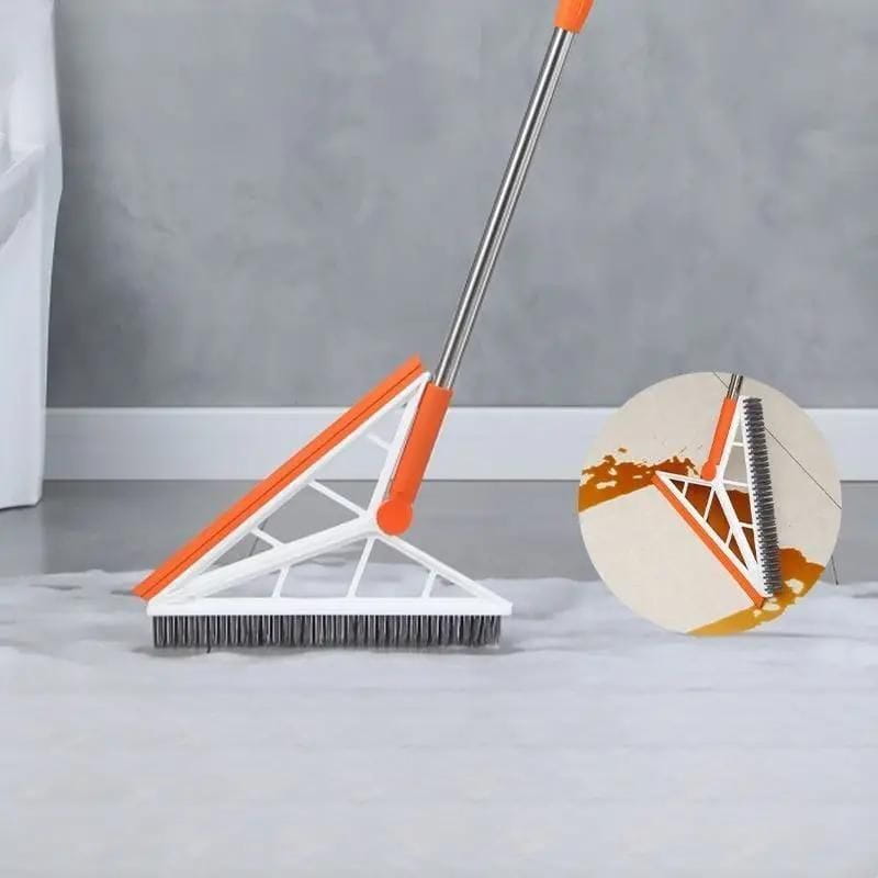 Multifunction scraping silicone broom sweeper