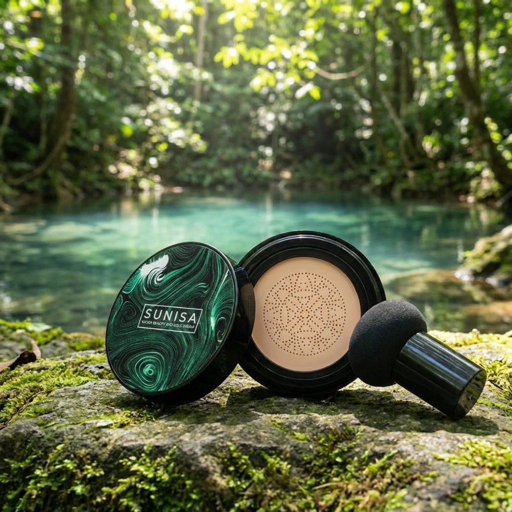 Sunisa 3 in 1 Air Cushion BB and CC Cream Foundation for Personal, Foundation (Ivory, 20 g)