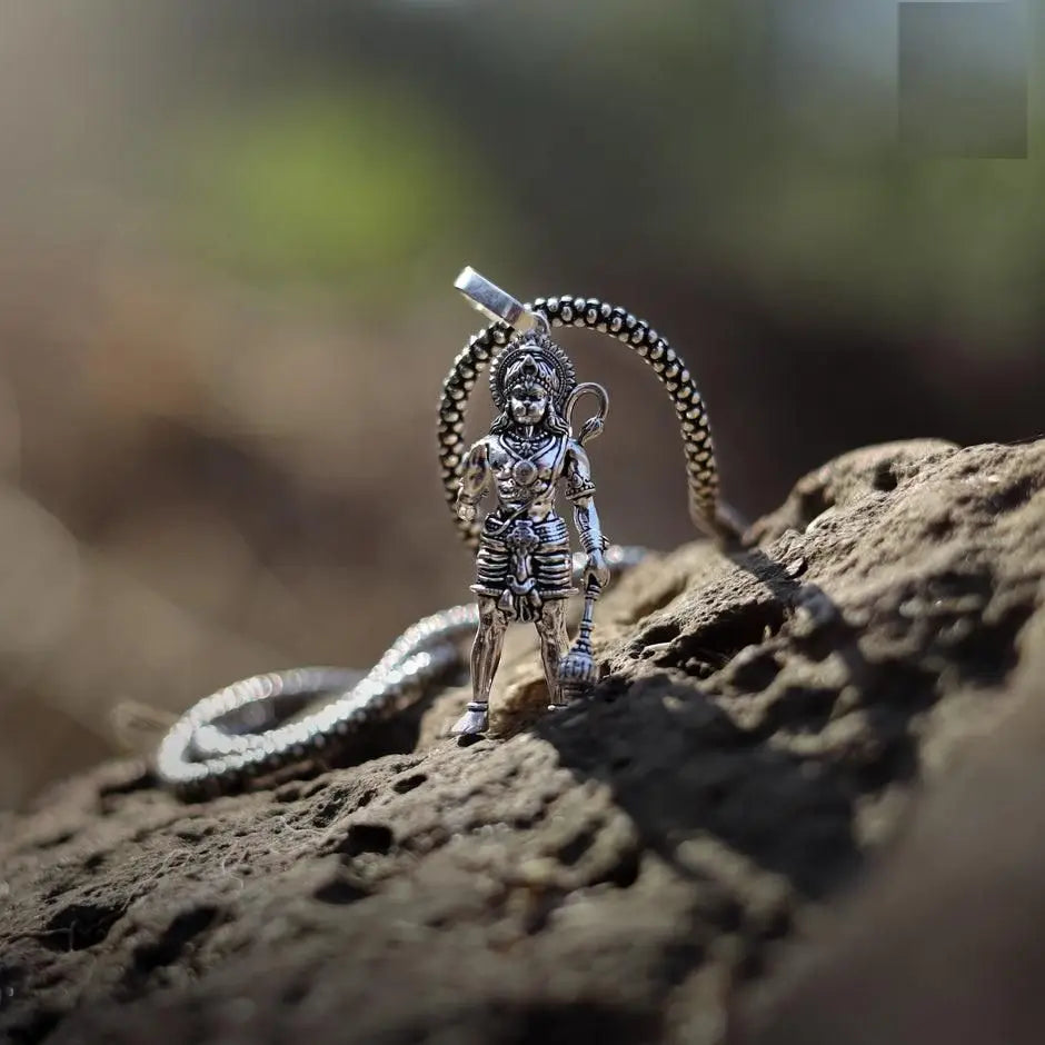 Lord hanuman pendant with chain