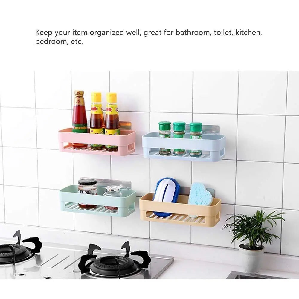 5-shelf wall storage rack – combo pack