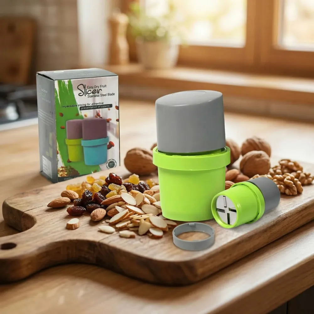 5333 plastic dry fruit and paper mill grinder slicer chocolate cutter butter with 3 in 1 blade standard multicolor