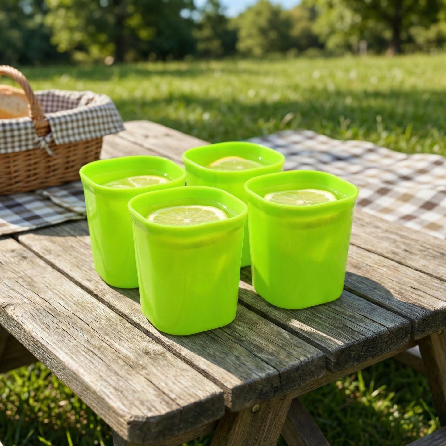 Unbreakable Plastic Glasses