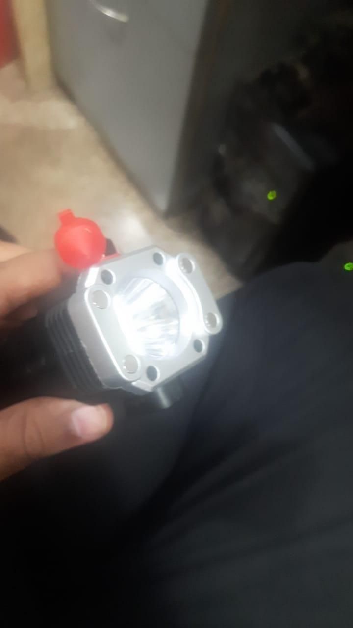Rechargeable torch led flashlight