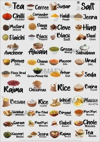 3d spice jar stickers