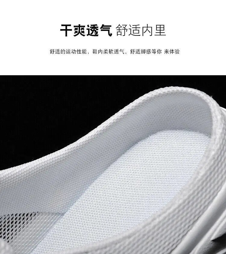 Half slippers - non-slip casual shoes for men