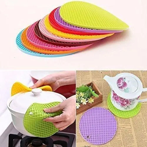 Silicone heat resistant mats – set of 4