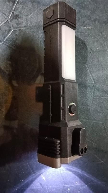 Portable rechargeable torch led flashlight