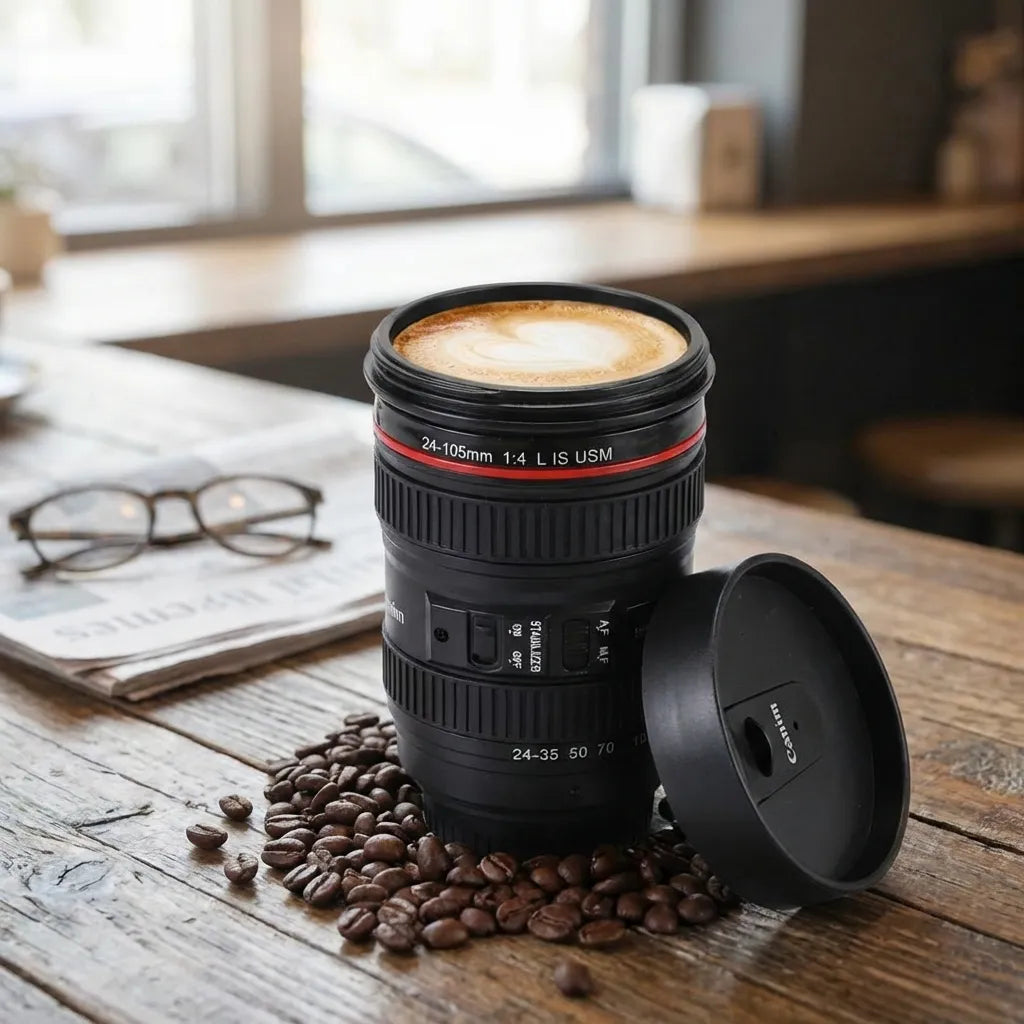 Camera Lens Coffee Mug