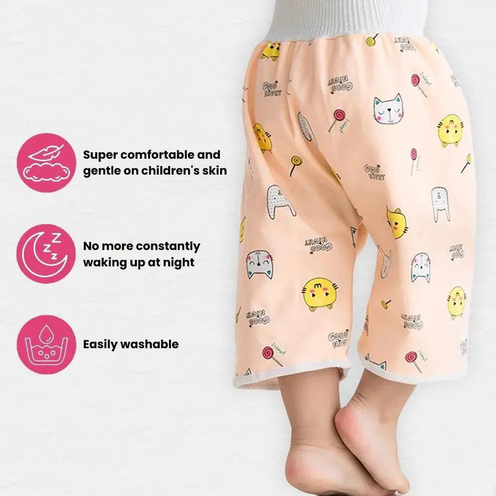 2-in-1 baby waterproof cloth diaper pant