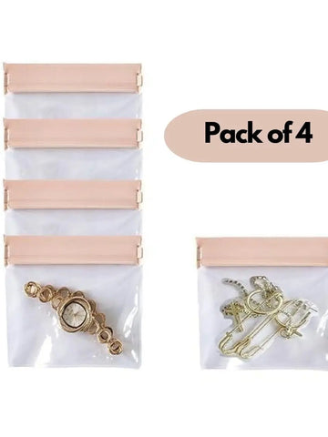 Anti Tarnish Jewellery Bags – Pack of 4