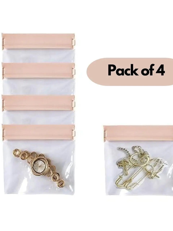 Anti Tarnish Jewellery Bags – Pack of 4