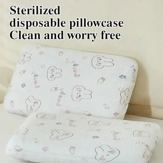 Disposable non-woven pillow cover
