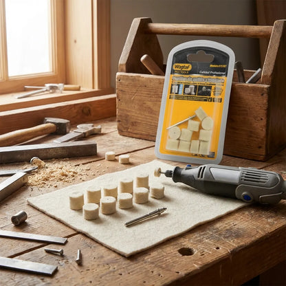 Wool Felt Polishing Pad Set