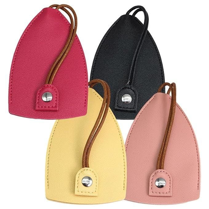 Pu leather car key case creative pull-out cover (pack of 2)