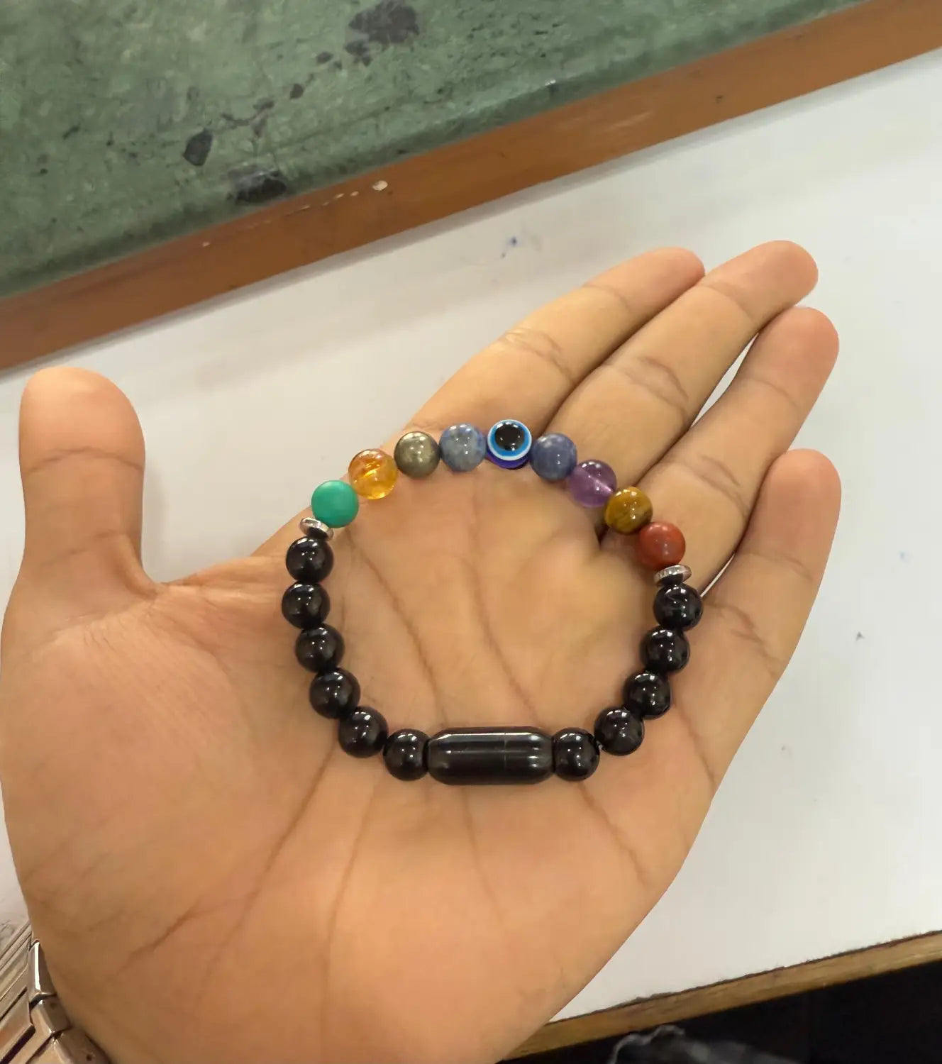 Super 9 chakra bracelet