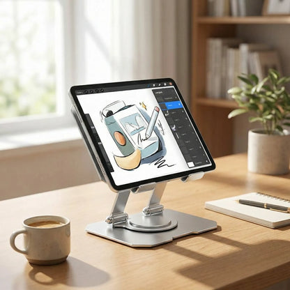 Rotating Tablet Stand – 360° Base