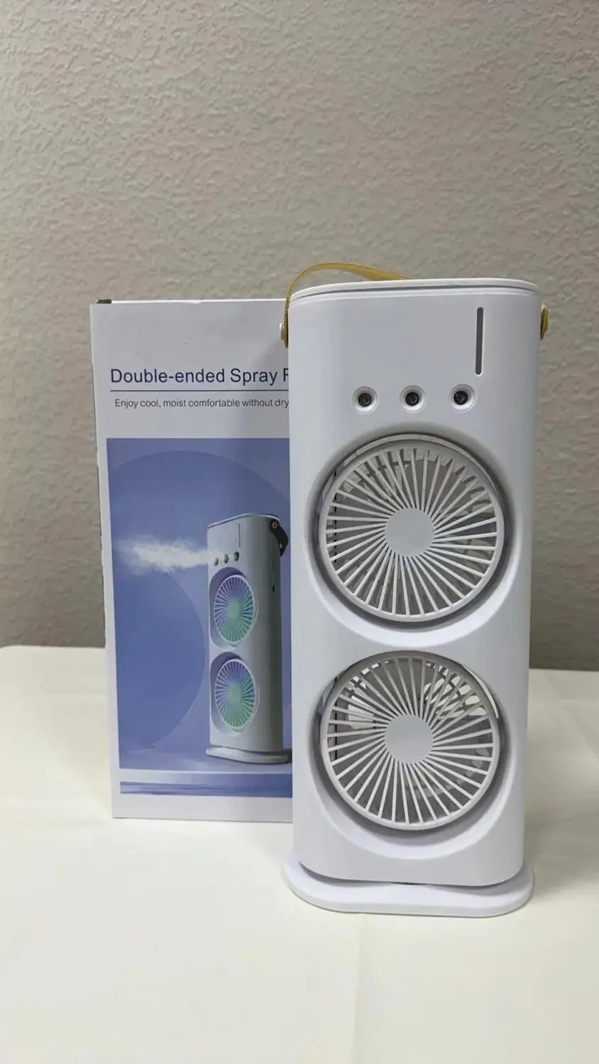Double-ended spray fan