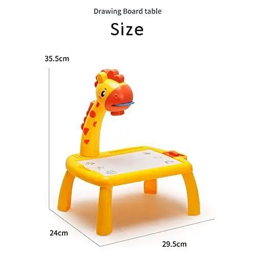 Kids projector drawing desk