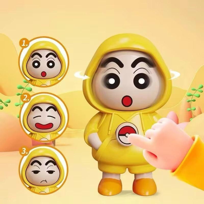 Shinchan face chaning keychain