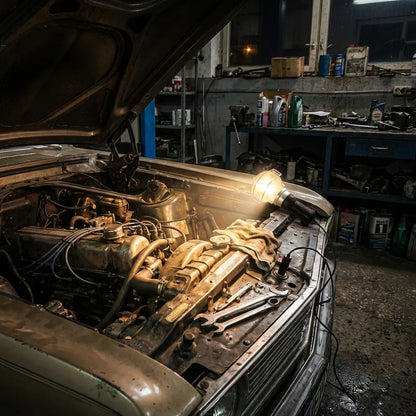 Heavy-Duty Hand Work Lamp for Night Repairs