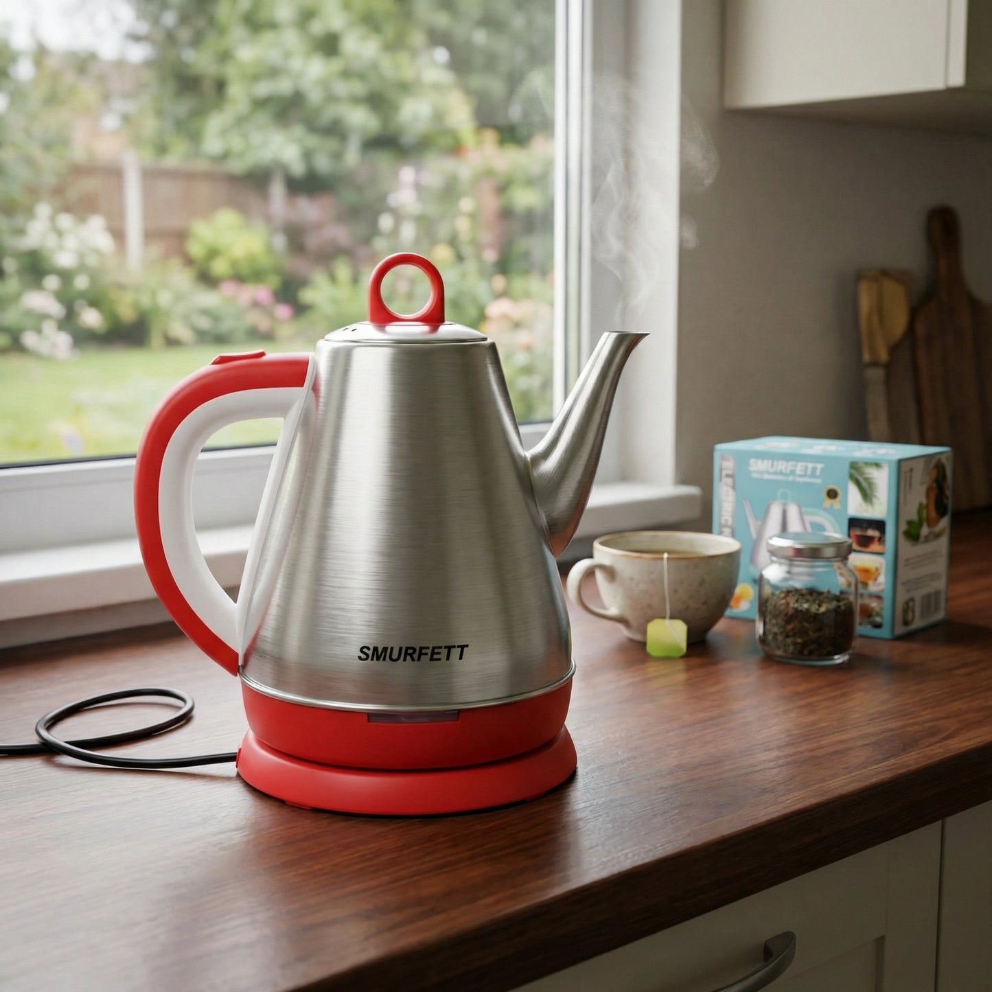 1.5L Stainless Steel Electric Kettle