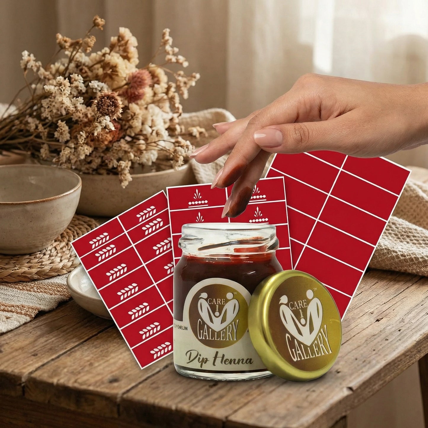 Dip Henna Red Mehendi Paste