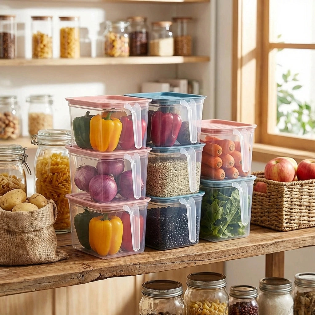 Unbreakable Storage Containers – Pack of 6