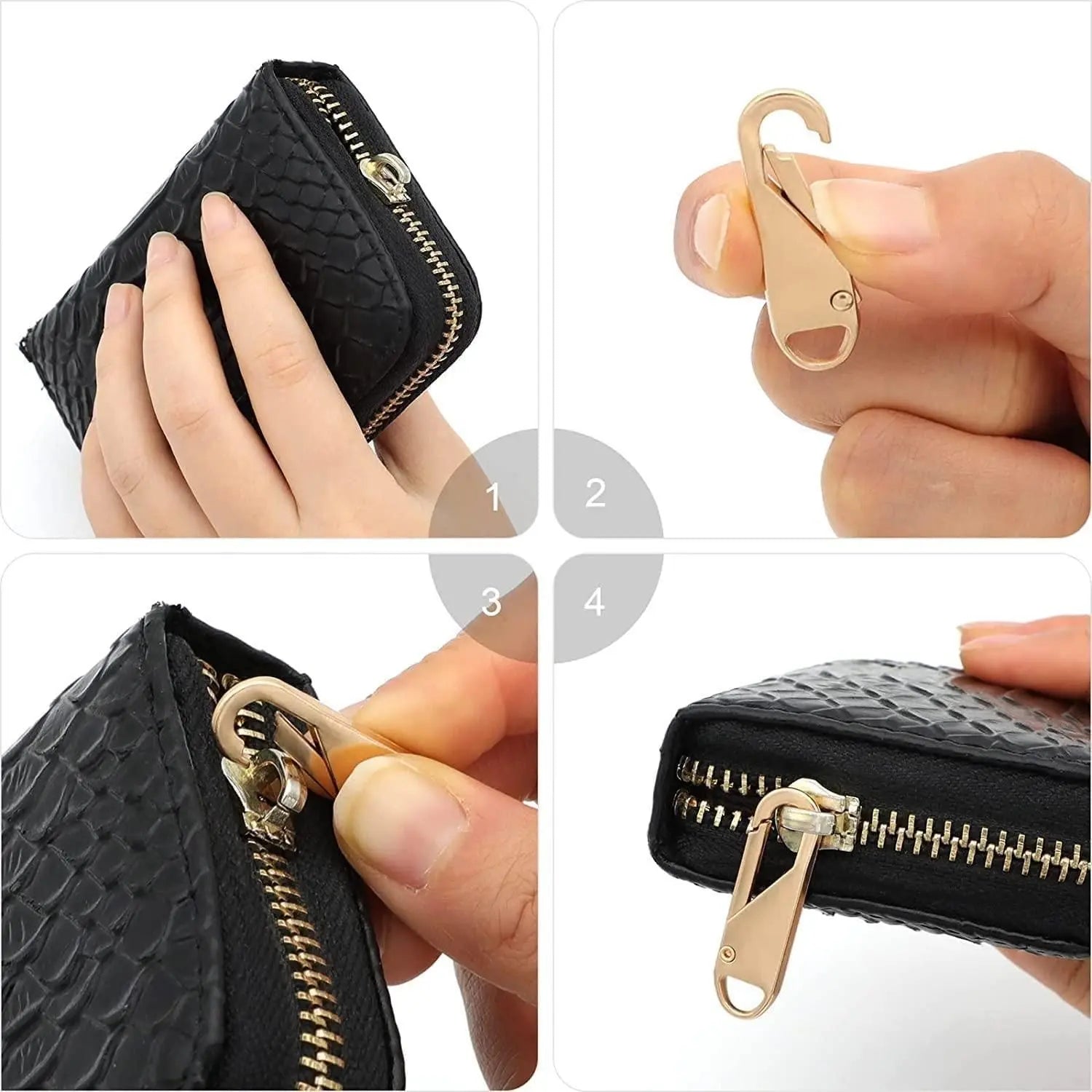 Zipper pull replacements – pack of 10