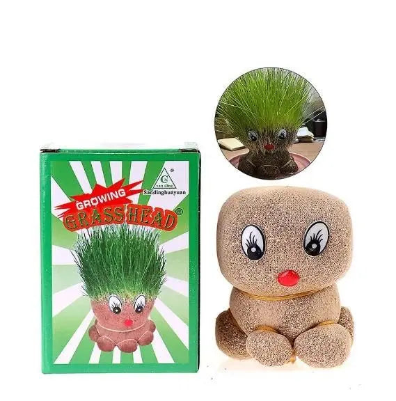 Octopus grass doll grow pot – pack of 1