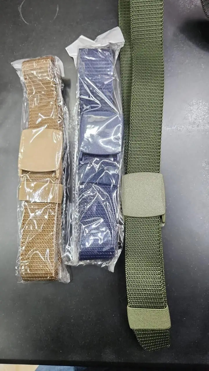 Unisex canvas belt pack of 2
