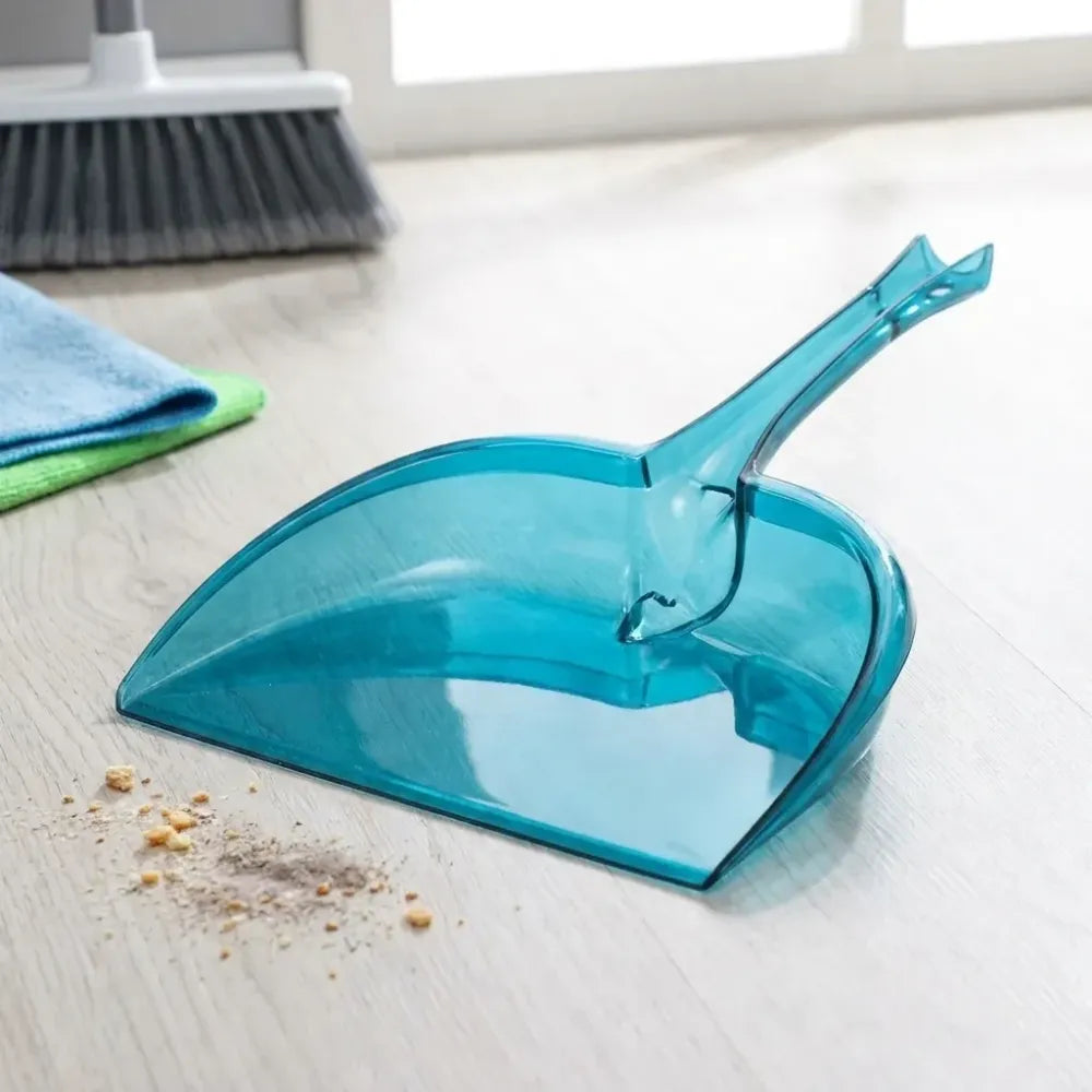 5912 plastic unbreakable dustpan big size with long handle dust collector pan for home and kitchen(pack of 1pc)