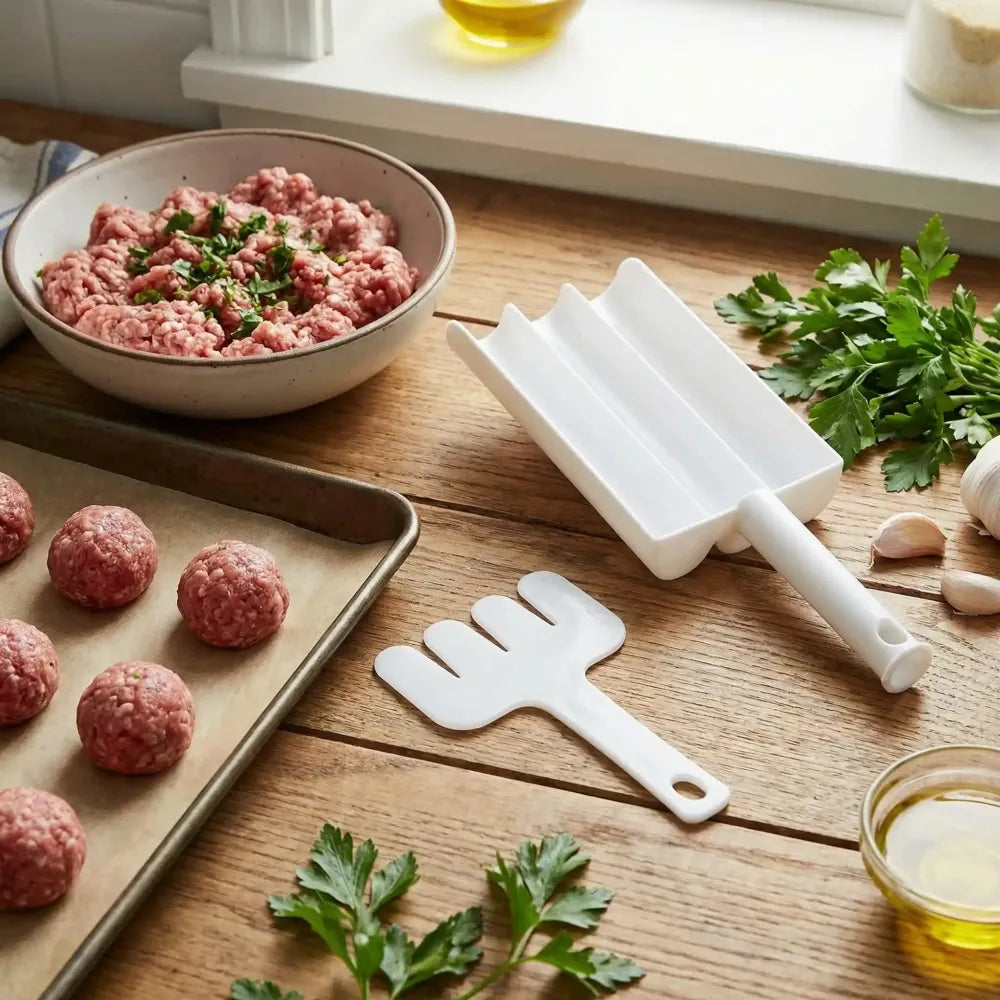 5913a small multifunction fritters maker - creative scoop multi-function ball portable for making cake balls ice cream