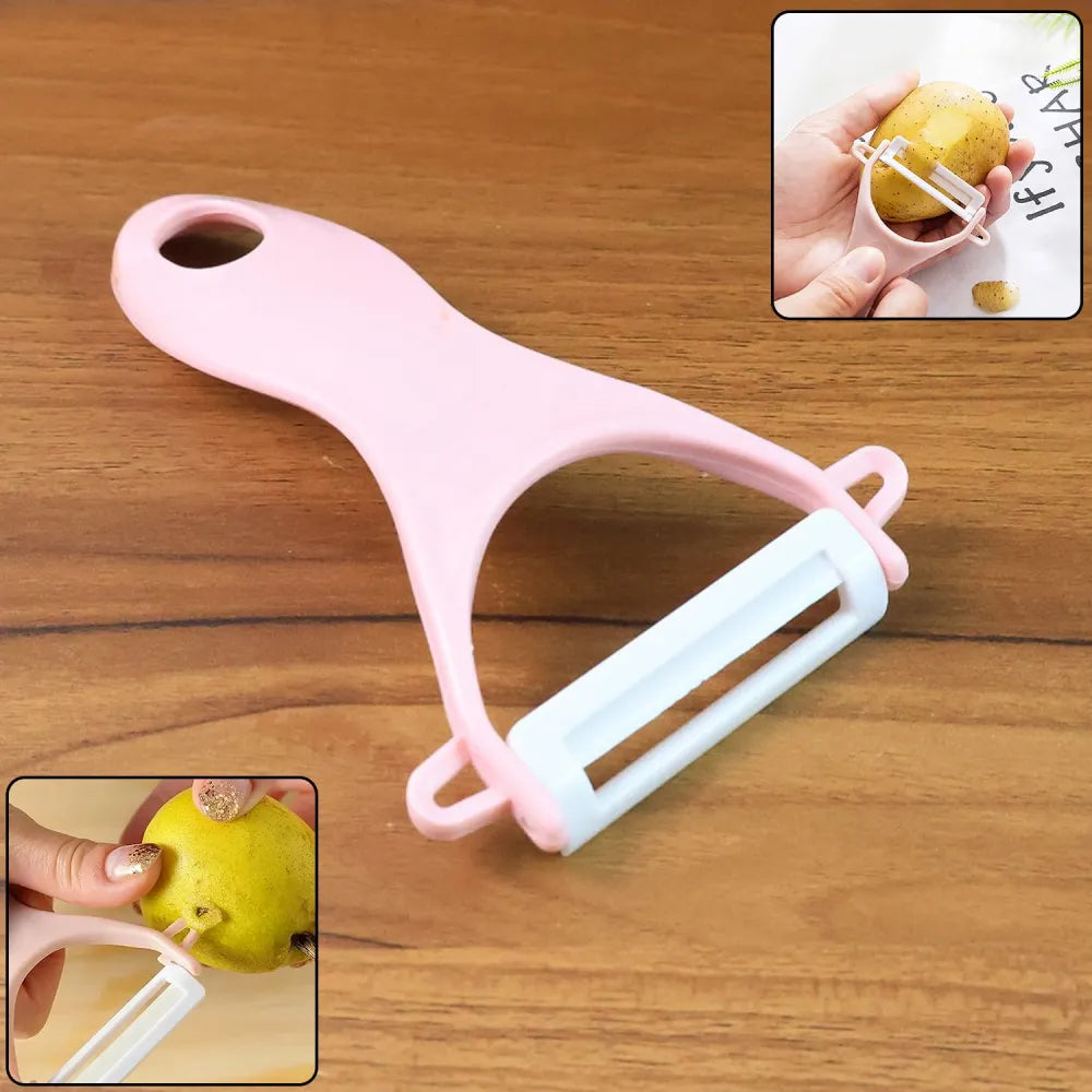 5915 stainless steel blade peeler universal for professional and household kitchen (1 pc) - home &